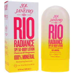 Sol de Janeiro Rio Radiance SPF 50 Body Lotion Cheirosa 87 Fragrance 6.7 oz